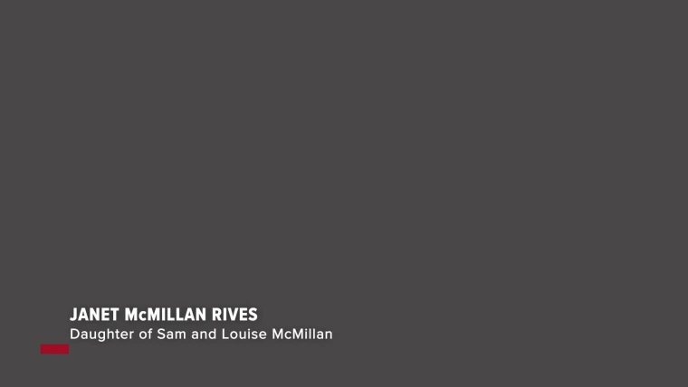 Lower 3rd name graphic with red side bar